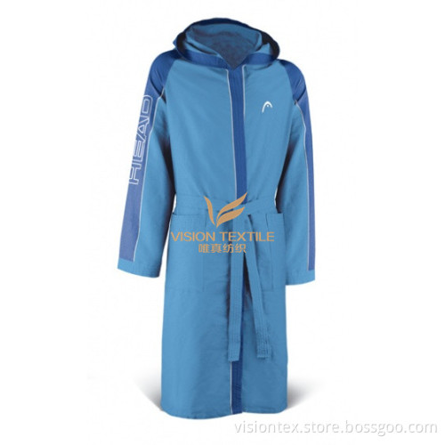 Microfiber Spa Hooded Bathrobe